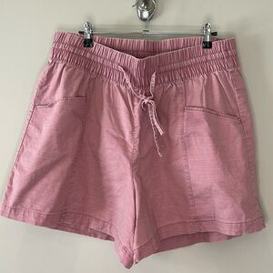 Paper bag- high rise Style Ava & Viv Shorts, Dusty Rose colored, Size X